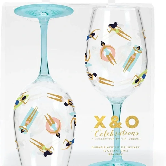 20 ounce water glasses 2 pack of 20 oz Clear Glasses: 7